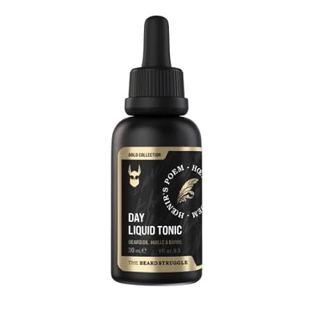 The Beard Struggle - Day Liquid Tonic Beard Oil - Gold Co