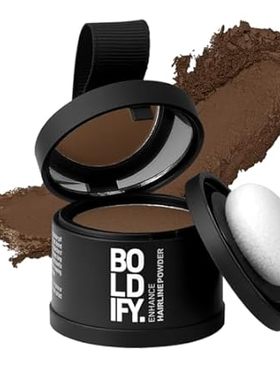 BOLDIFY Hairline Powder Instantly Conceals Hair Loss， Roo