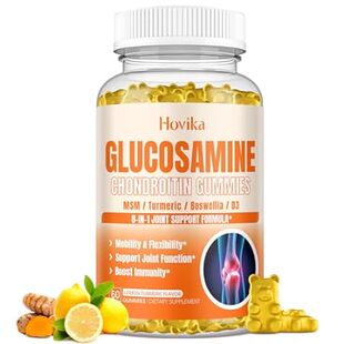 Glucosamine Chondroitin MSM Gummies 1500mg - Joint Suppor