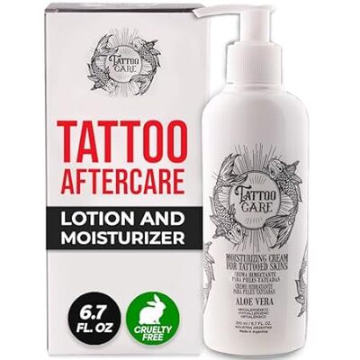 Tattoo Aftercare Lotion， Color Brightening and Enhancing