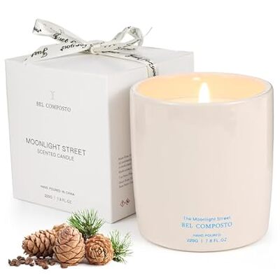Pine Scented Candles， Aromatherapy Soy Wax Candles Scente