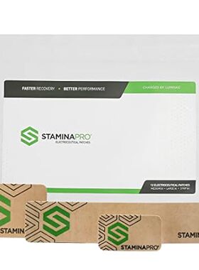 12 Patches - STAMINAPRO Electroceutical Patches for Muscl