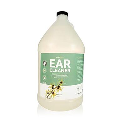 Bark 2 Basics Dog Ear Cleaner， 1 Gallon - All Natural， Wi