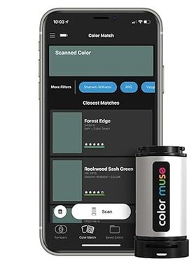 COLOR MUSE Colorimeter， Paint Color Matching Tool， Portab