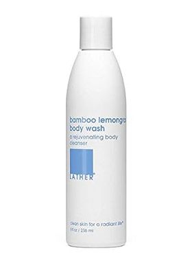 LATHER Bamboo Lemongrass Body Wash - Hydrating Body Wash