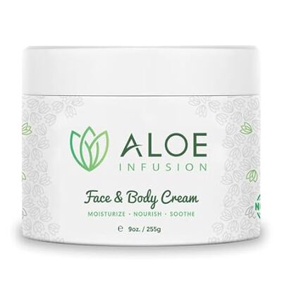 Body and Face Moisturizer - Natural Moisturizing Cream wi