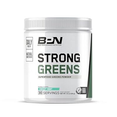 BARE PERFORMANCE NUTRITION， BPN Strong Greens Superfood P