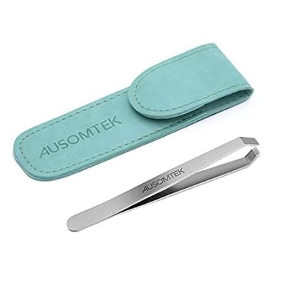 Beard Tweezers， White Hair Plucking Tweezers， Stainless S