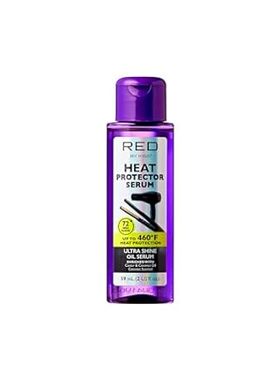 Red by Kiss Heat Protector Hair Styling Serum， Thermal Pr