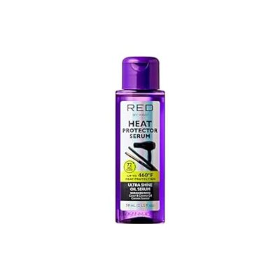 Red by Kiss Heat Protector Hair Styling Serum， Thermal Pr
