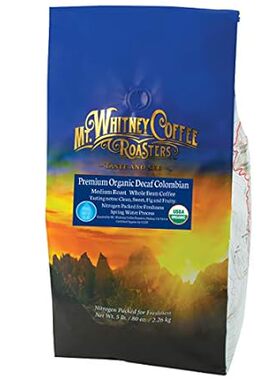 Mt. Whitney Premium Organic Spring Water Colombian， Mediu