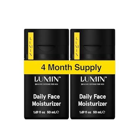 Lumin - Daily Face Moisturizer for Men - with niacinamide
