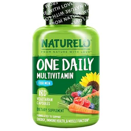 NATURELO One Daily Multivitamin for Men - with Vitamins &