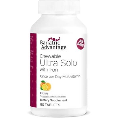 Bariatric Advantage Chewable Ultra Solo with Iron Daily M