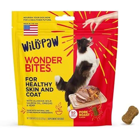 WonderBites for Healthy Skin and Coat - 90 Soft Chews for
