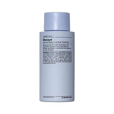 J Beverly Hills Blue Hair Mask with Eucalyptus Oil for Sc