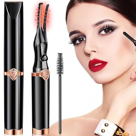 New Heated Eyelash Curler 2 in 1 Clip-Type Eyelash Curler