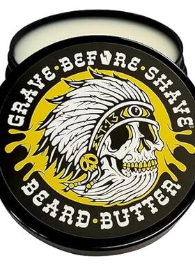 Grave Before Shave Teakwood Blend Beard Butter 4oz jar
