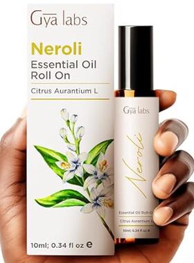 Gya Labs Neroli Perfume Oil Roll On - Long Lasting Floral
