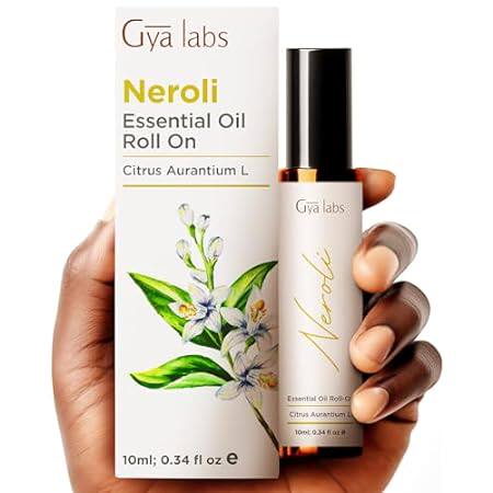 Gya Labs Neroli Perfume Oil Roll On - Long Lasting Floral