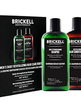 Brickell Men's Daily Revitalizing Hair Care Routine， Sham