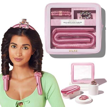SILKE Heatless Curler | 100% Luxurious Silk Hair Curler |