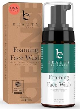 Foaming Face Wash - Cleanser Made with Natural Hydrating