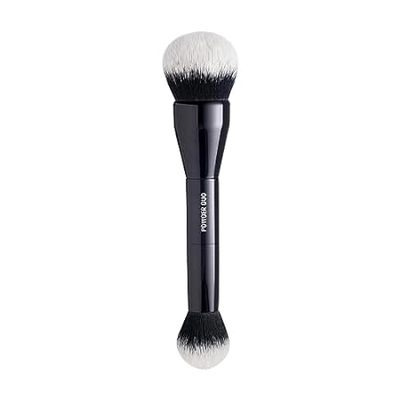 Lune+Aster Powder Duo Brush - Multi-tasking， dual-ended v