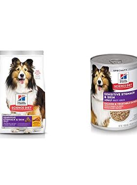 Hill's Science Diet Dry Dog Food， Adult， Sensitive Stomac