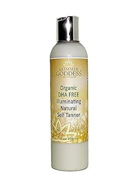 Glimmer Goddess Organic DHA FREE Self Tanner - (Dark) Sun