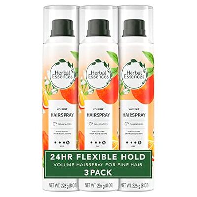 Herbal Essences Volumizing Hairspray， Strong Hold， Fresh