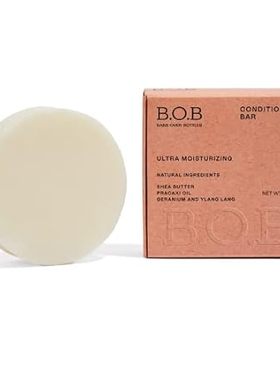 B.O.B BARS OVER BOTTLES Solid Conditioner Bar for Intense