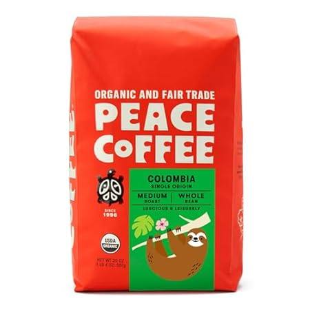 Peace Coffee Colombia Single Origin Coffee (ANEI Cooperat