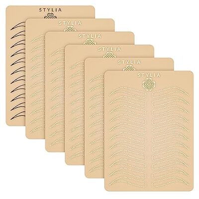 Stylia Microblading Practice Fake Skin Sheet for Eyebrow