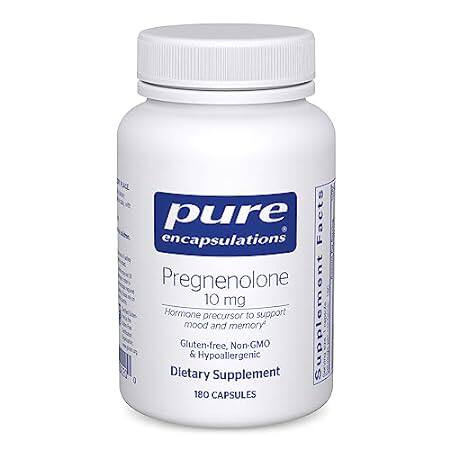 Pure Encapsulations Pregnenolone 10 mg - Support Memory &