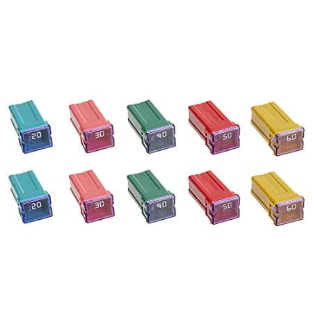 SIGANDG 10pcs Jcase Block Fuse car Fuse for Trucks Cars a