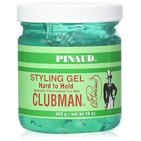 Clubman Hard to Hold Styling Gel， 16 oz