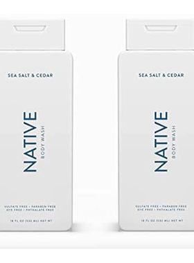Native Body Wash Contains Naturally Derived Ingredients |
