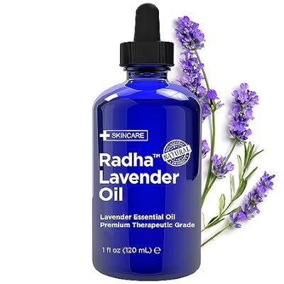 Radha Beauty - Lavender Essential Oil 4oz - Premium Thera