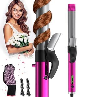 Rotating Curling Iron， Automatic Curling Iron 1 1/4 Inch