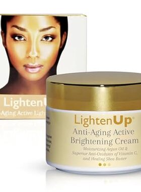 LightenUp Anti-Aging， Skin Brightening Cream - 4.4 fl oz