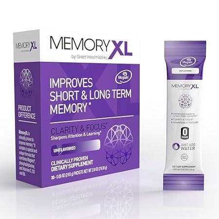 MemoryXL， Magnesium L-Threonate: Brain Supplement for Mem