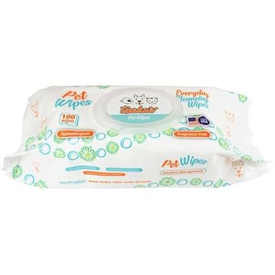 pet Wipes for Dogs and Cats Hypoallergenic Natural Produc