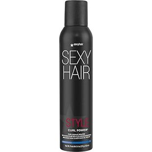 SexyHair Style Curl Power Curl Bounce Mousse， 8.5 Oz | Li