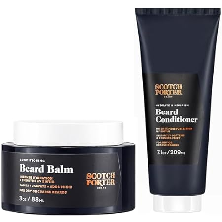 Scotch Porter Conditioning Beard Balm and Beard Condition