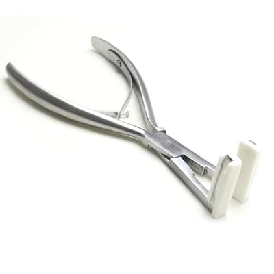 Tape In Hair Extensions Plier Silvery Stainless Steel Fla
