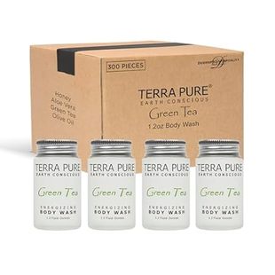 1.2 Jam oz. With Pure Green Tea Terra Body Jar Wash