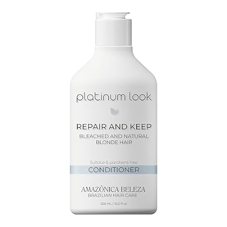 AMAZONICA BELEZA Blonde Purple Conditioner (300ml / 10.1 - 实物图
