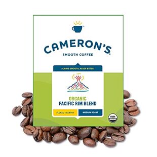 Cameron's Coffee Roasted Whole Bean Coffee， Organic Pacif