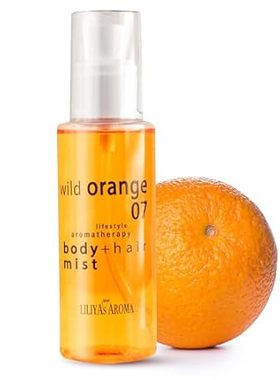 Liliya's Aroma Aromatherapy Wild Orange 07， Natural Perfu